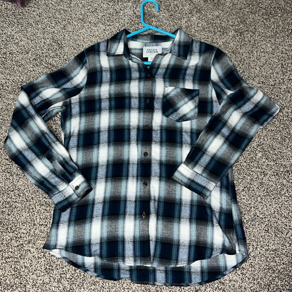 Women’s Blue Flannel